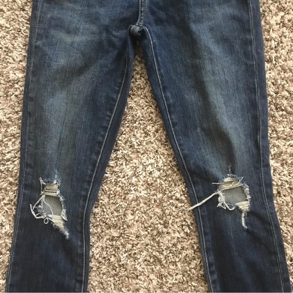 Current/Elliot Distressed Skinny Jeans - Picture 2 of 9